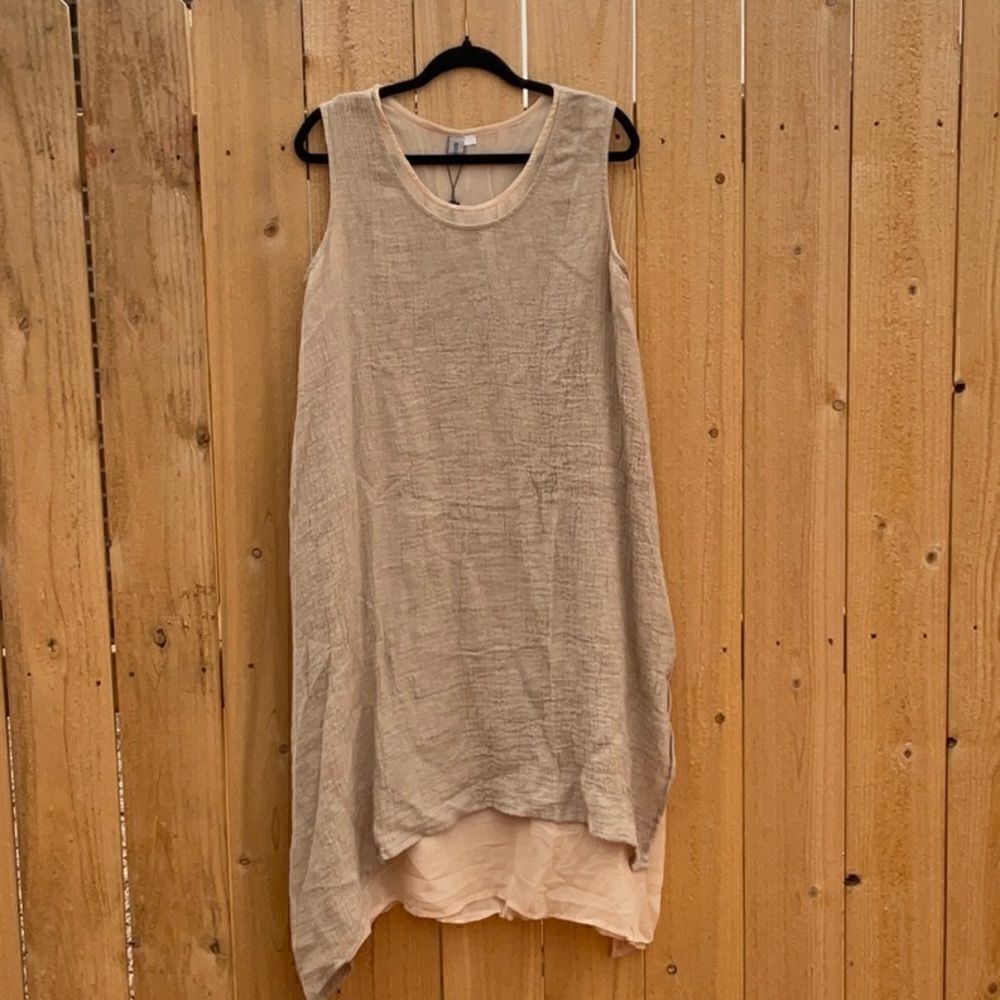 Take 50% OFF- Outline Sleeveless Dress, Size-L